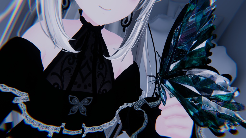 【カザリス/Cazalis】誕生石 jewel butterfly material 12 color