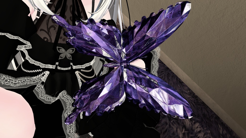 【カザリス/Cazalis】誕生石 jewel butterfly material 12 color