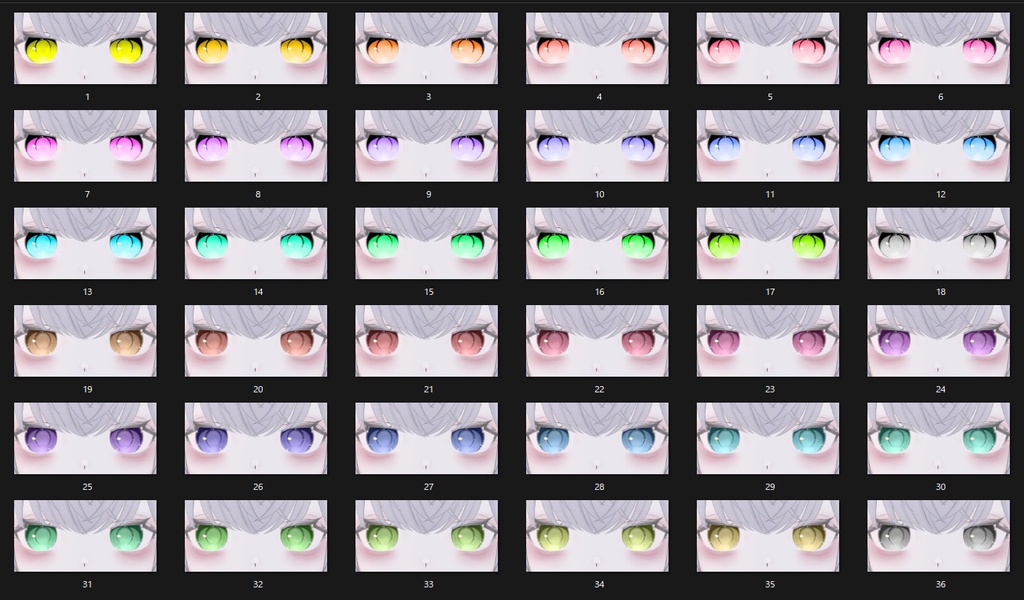 【ネルフィ/Nelfy】傾国 Eye & Make texture