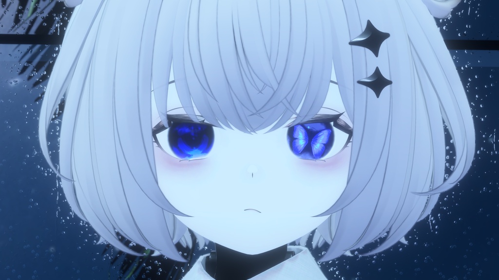 【Nelfy/ネルフィ】🦋 モルフォ蝶 - Eye texture 🦋