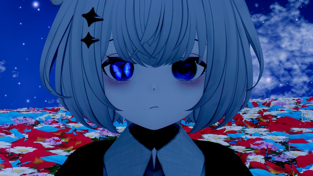 【Nelfy/ネルフィ】🦋 モルフォ蝶 - Eye texture 🦋