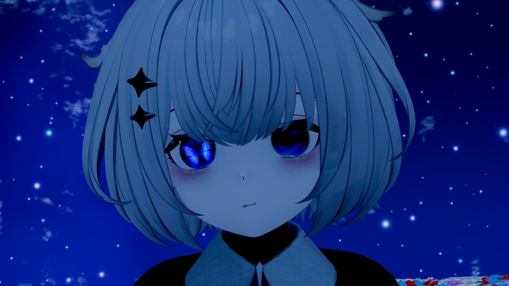 【Nelfy/ネルフィ】🦋 モルフォ蝶 - Eye texture 🦋