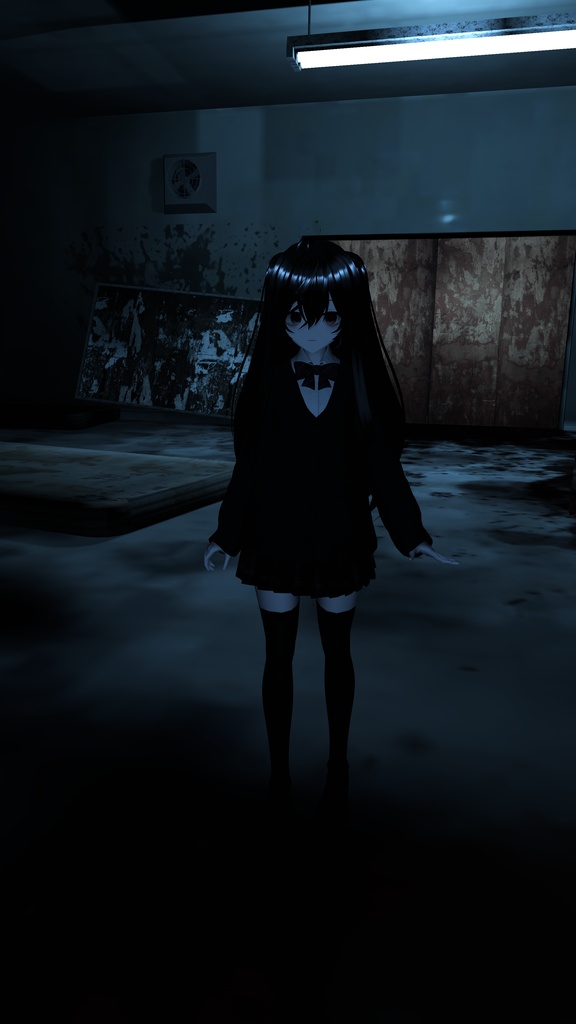 オリジナル3Dモデル「厭世 -Ensei-」
