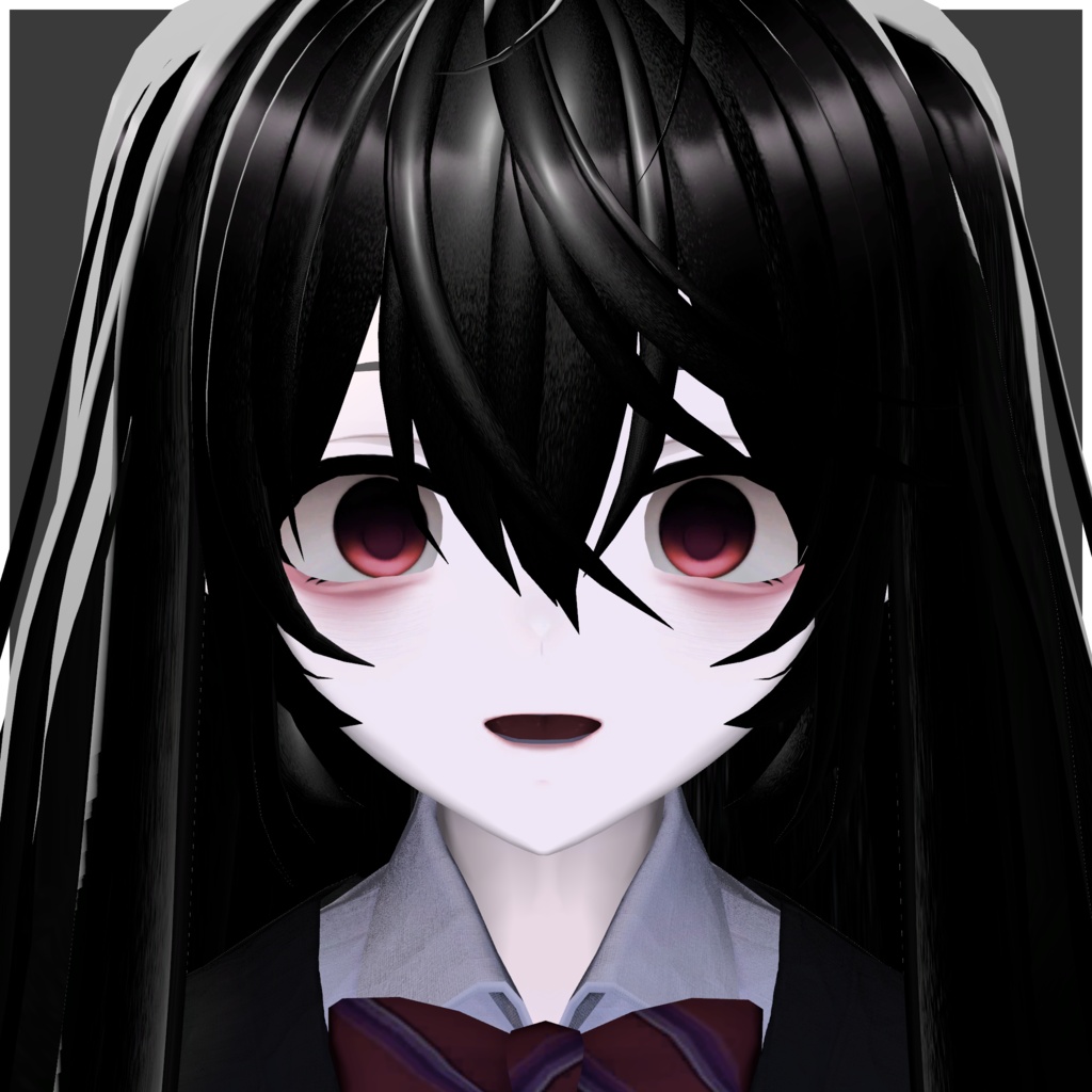 オリジナル3Dモデル「厭世 -Ensei-」
