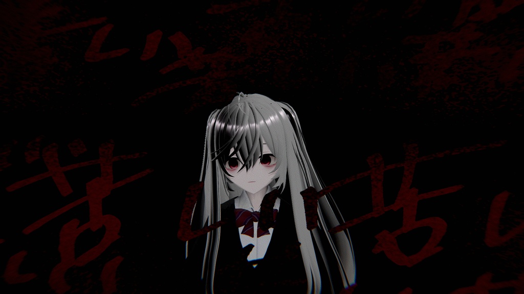 オリジナル3Dモデル「厭世 -Ensei-」