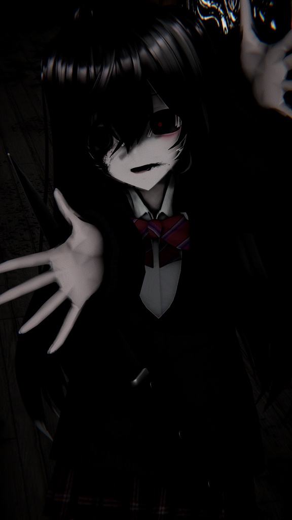 オリジナル3Dモデル「厭世 -Ensei-」