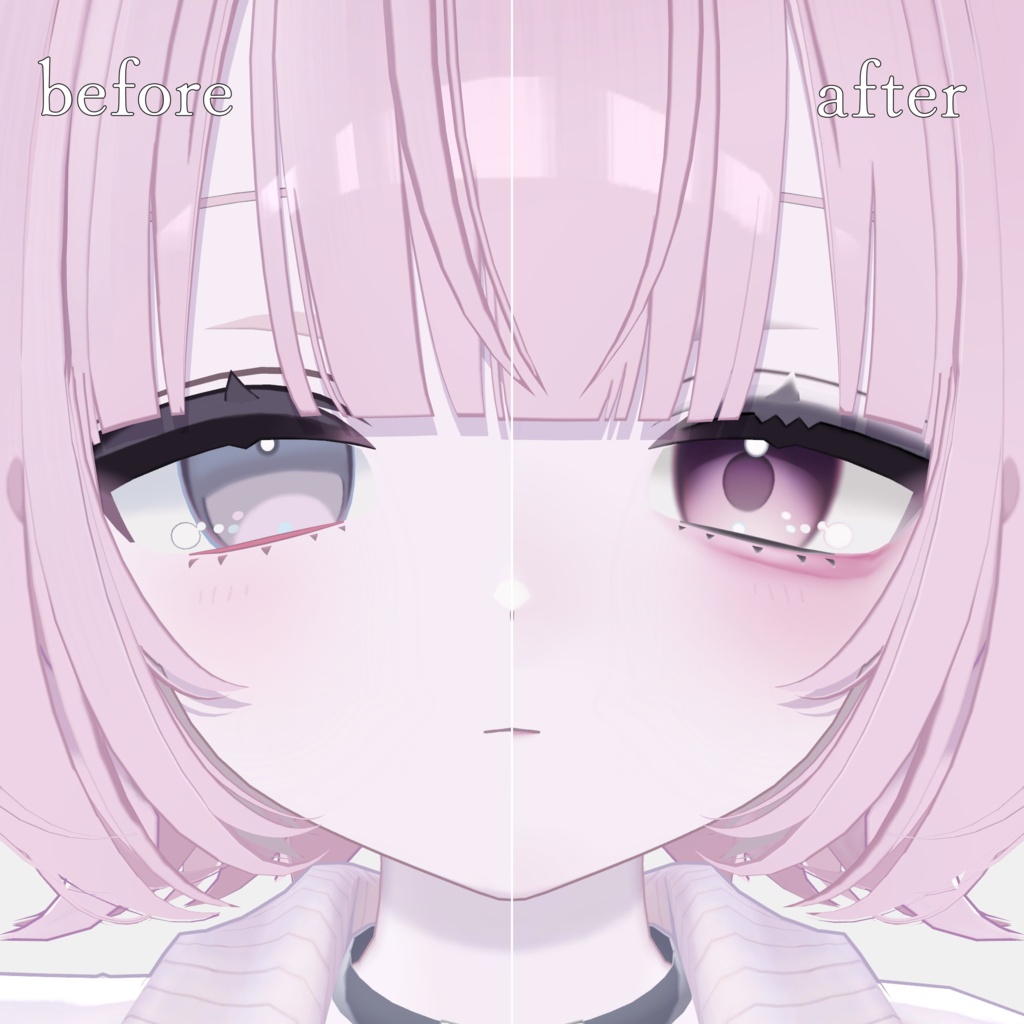 【うらら/Urara】 Zirai eye & make texture ❤︎