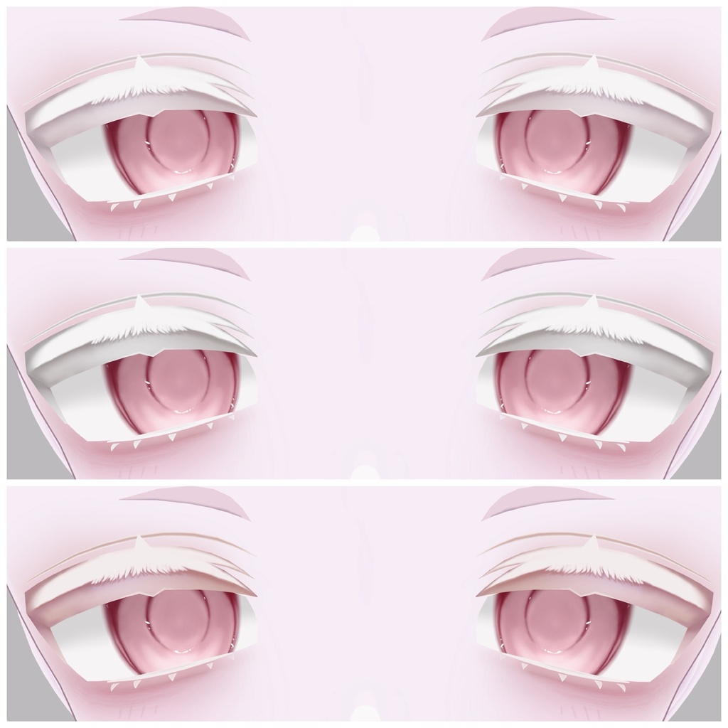【うらら/Urara】傾国 Eye & Make up texture 43種✨