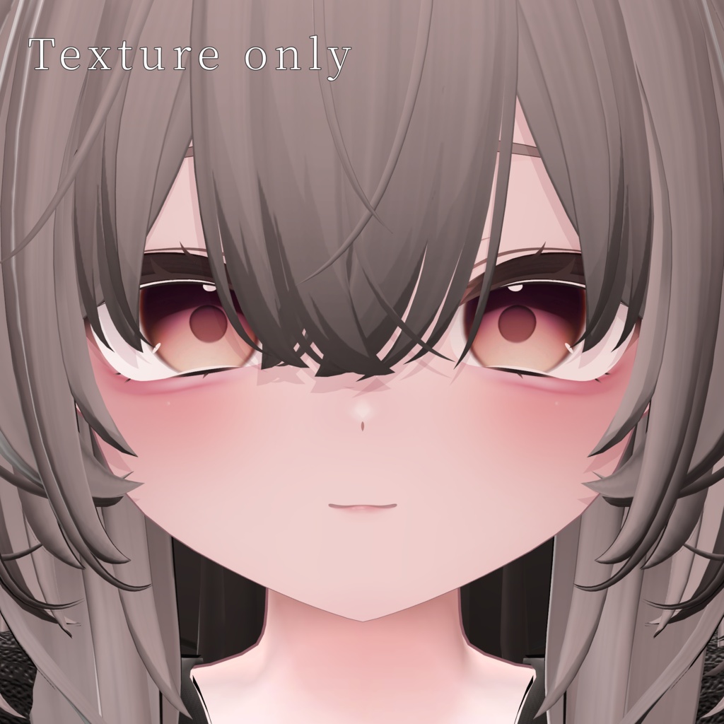 【輝夜/Kaguya】Zirai eye & make texture + body face material + blendshape ♡