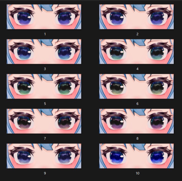 【にゃにゃし対応】彩度 plus eye & make texture