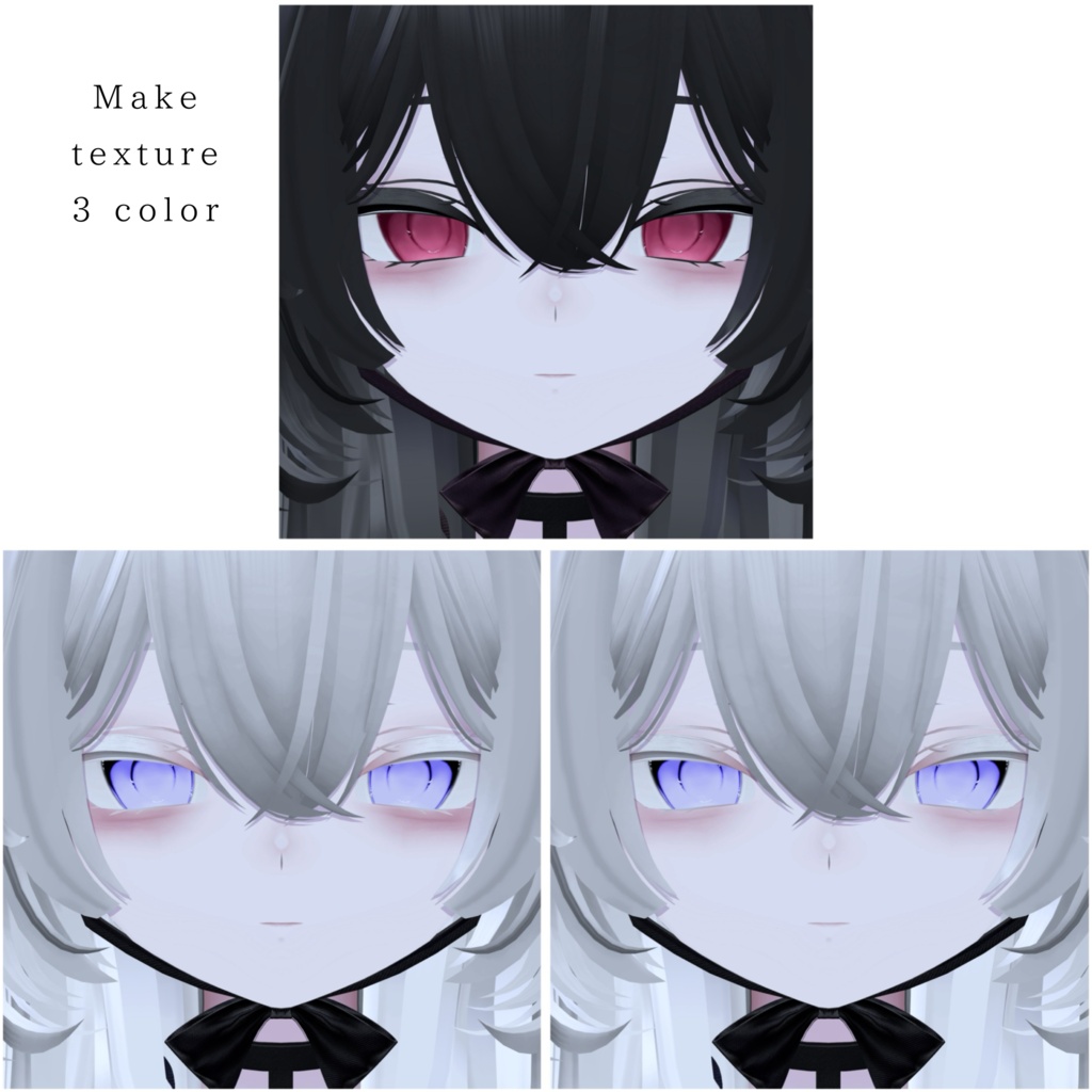【ルルネ/Rurune】傾国 Make & Eye texture 63種✨