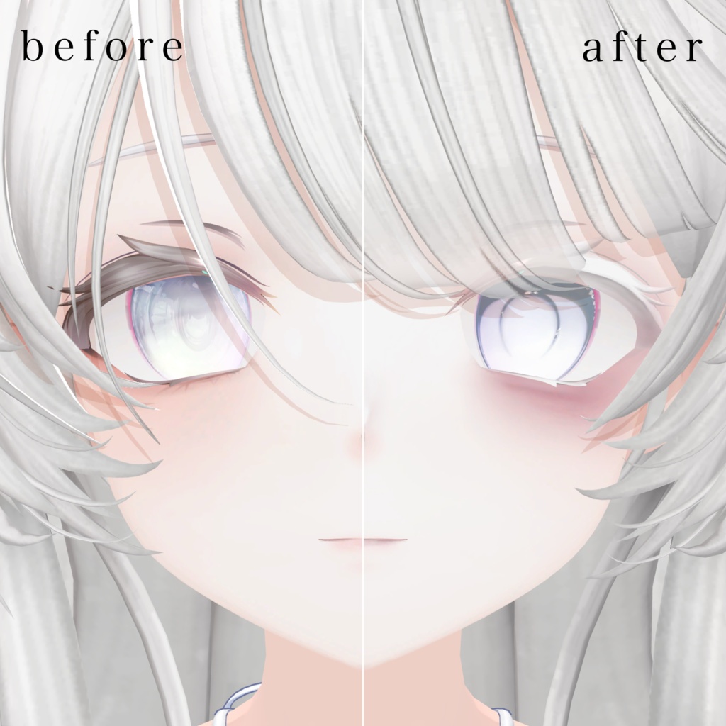 【NanaseNoir/ナナセノワール】 傾国 Eye & Make up texture 73種✨