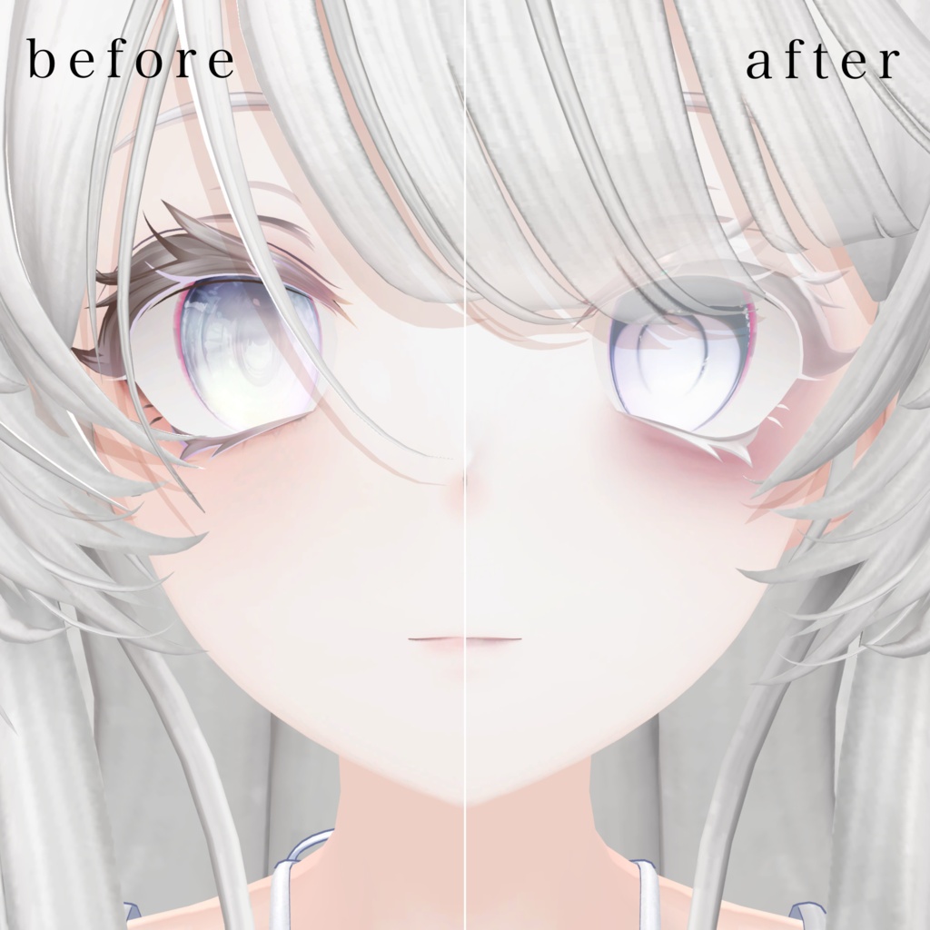 【NanaseNoir/ナナセノワール】 傾国 Eye & Make up texture 73種✨