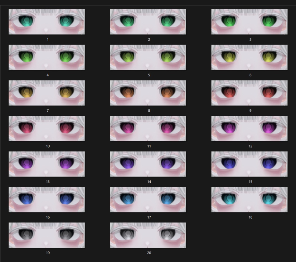 【カプリィナ/Caprilina】傾国 Eye & Make up texture ✧