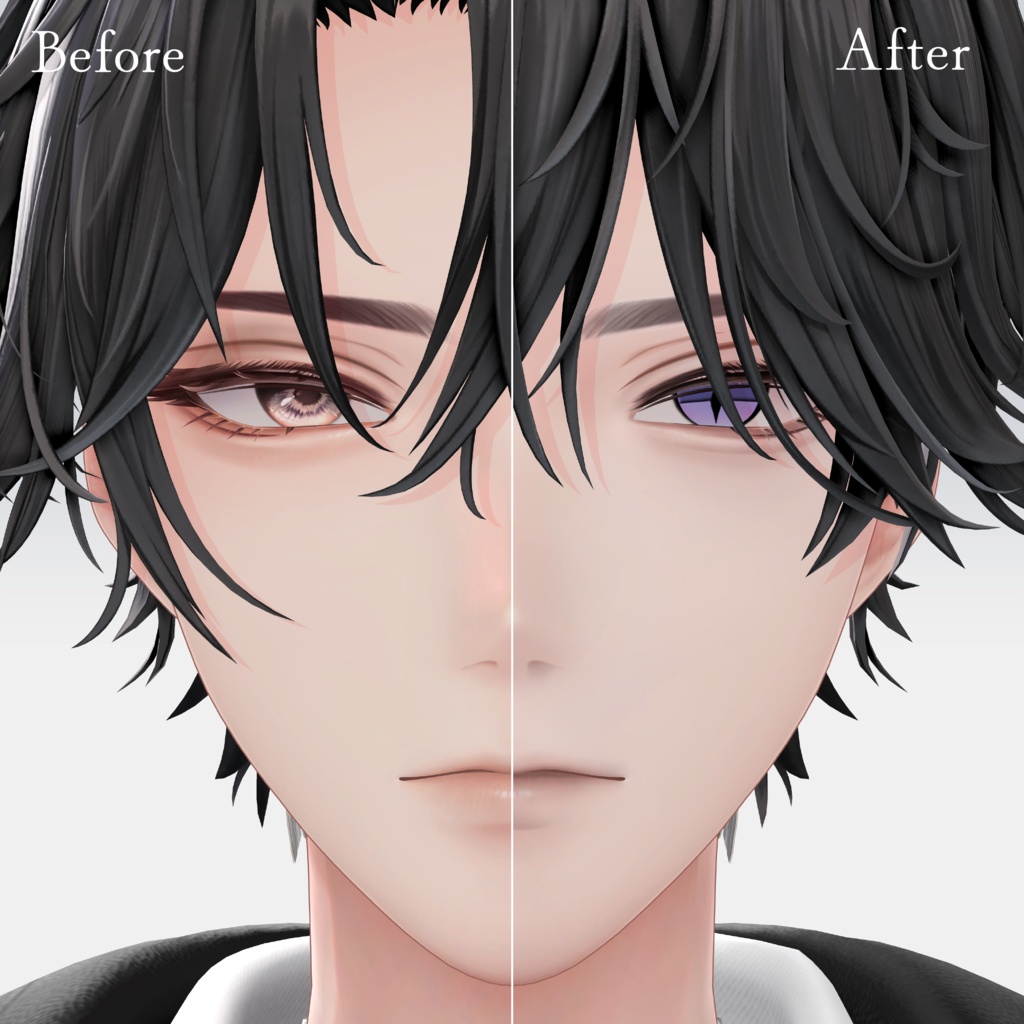 【Yuri/悠莉】 二次元 Eye & Make up Texture