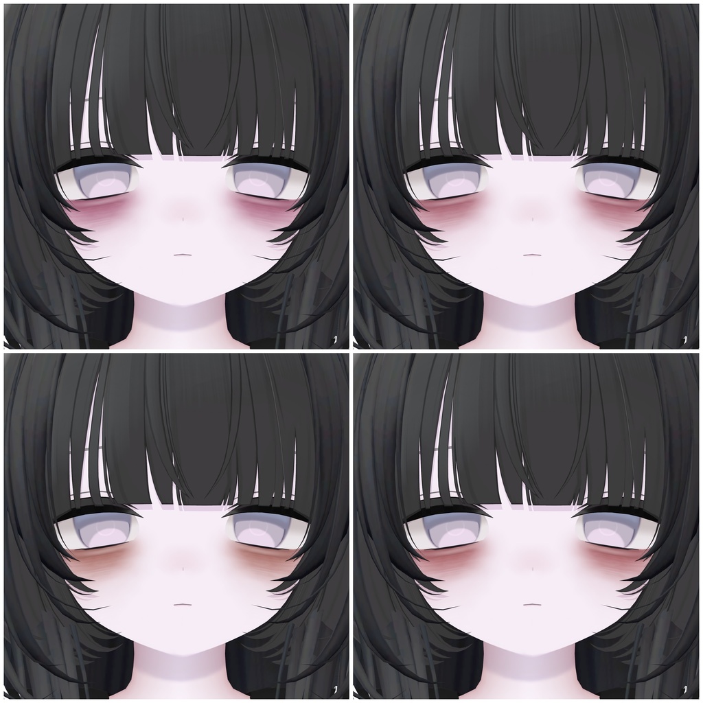 【Urara/うらら】病み Make up texture