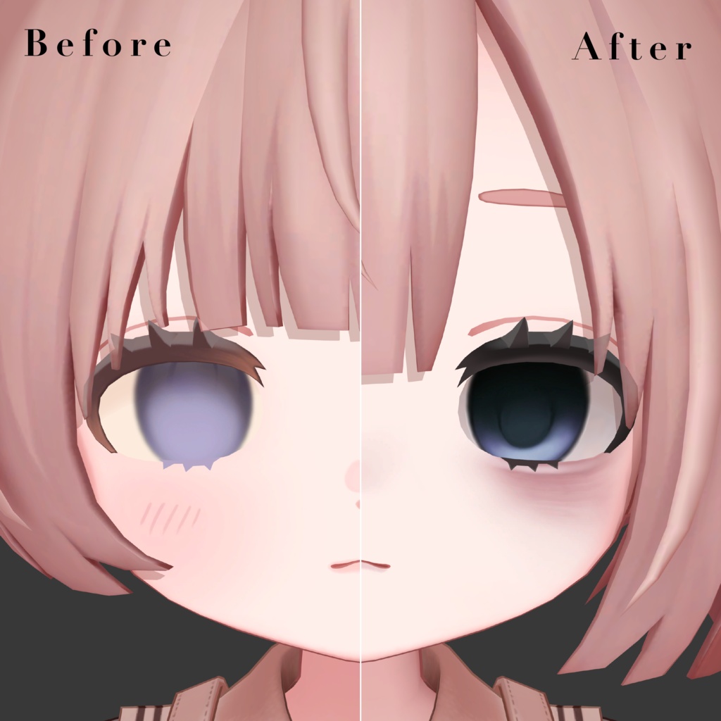 【Licolis/りこりす】Downer Eye & Make up Texture