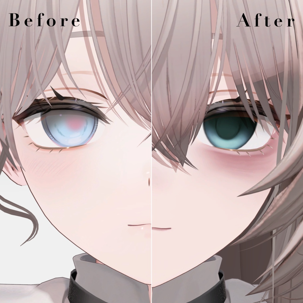 【Michella/ミシェラ】 Downer Eye & Make up texture blendshape 付き✨