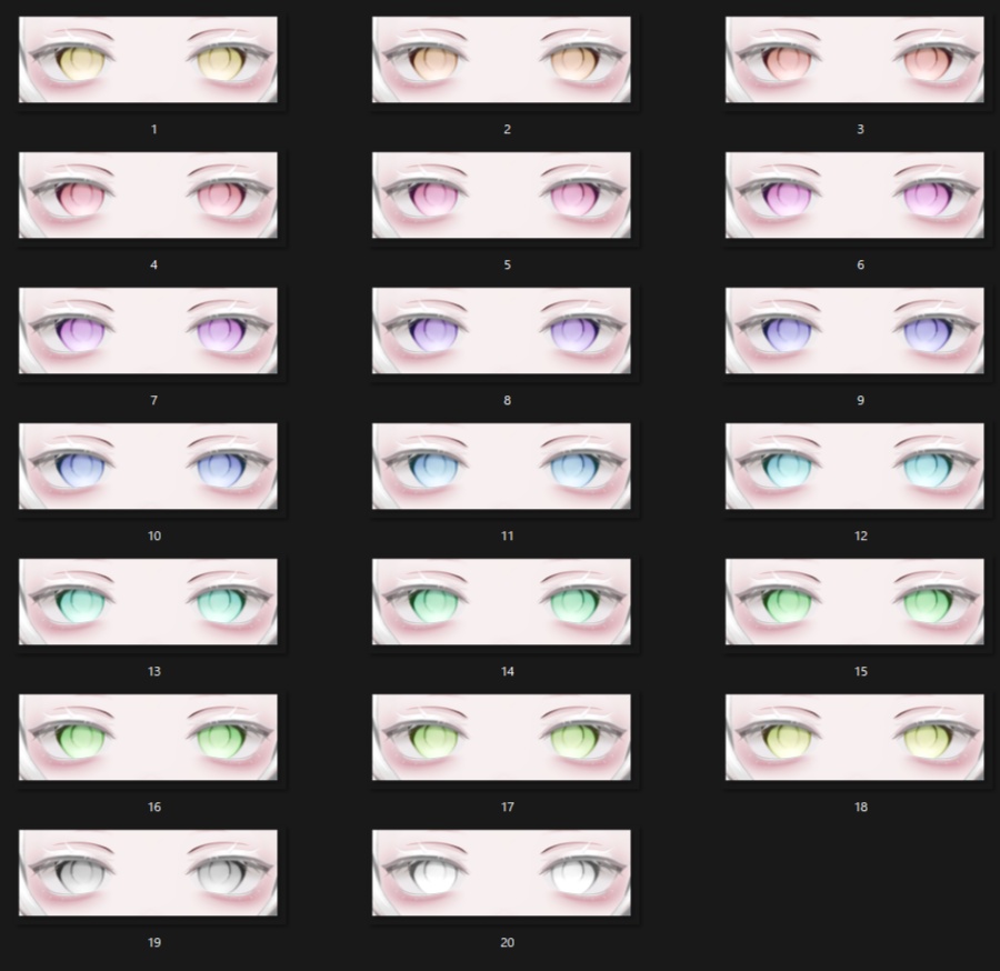 【Michella/ミシェラ】傾国 Eye & Make up texture ✧