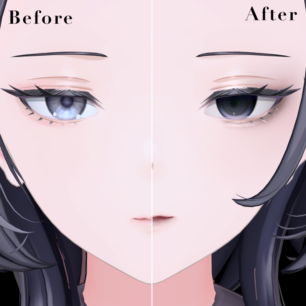 【Nadel/ナーデル】Black Swan Eye & Make up Texture
