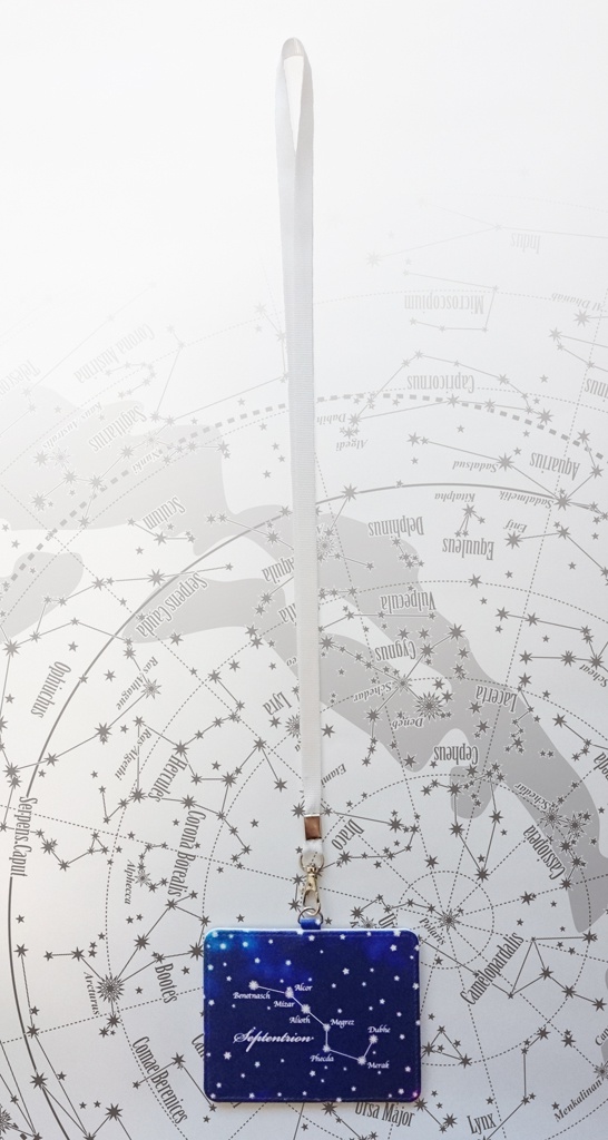 北斗七星パスケース《星並べ(北斗七星)/Pass case【Septentrion】》