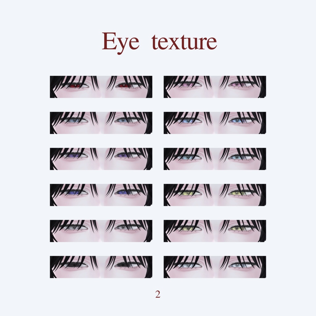 【水瀬】_k-popアイドル風 eye & make up texture