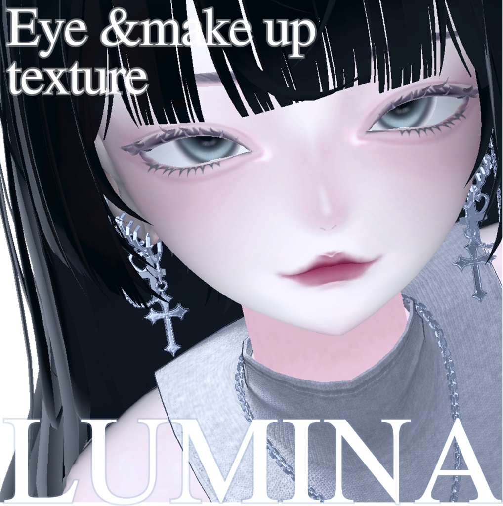 【LUMINA】メロ女_eye&makeup texture