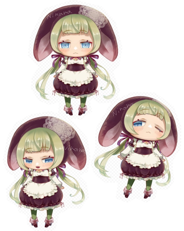 SDバニーメイドちゃん Live2D汎用モデル