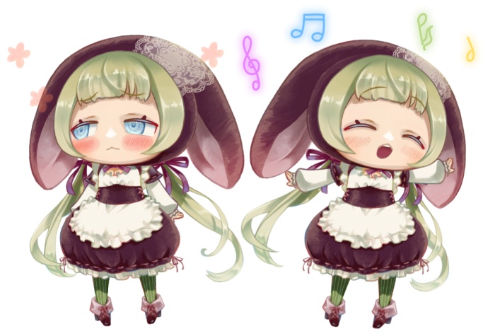 SDバニーメイドちゃん Live2D汎用モデル