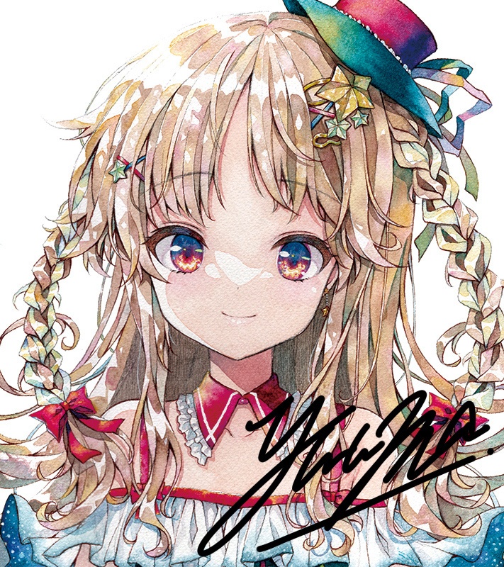 【再販】直筆サイン入り複製色紙