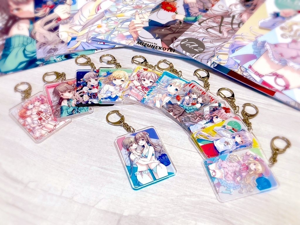 【CC福岡60】トレーディングアクリルキーホルダー