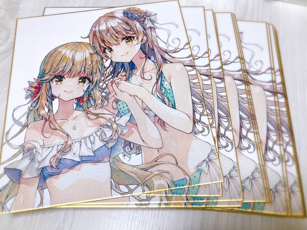 【CC福岡60】「ALB8」+「複製色紙」2点セット