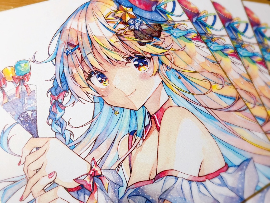 【こみっくトレジャー46】複製色紙