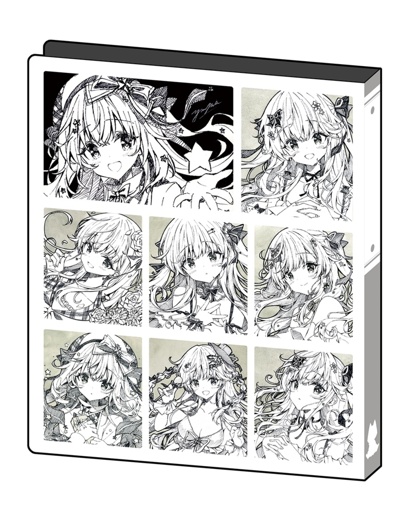 MIZUNEKOTEI色紙コレクションファイル