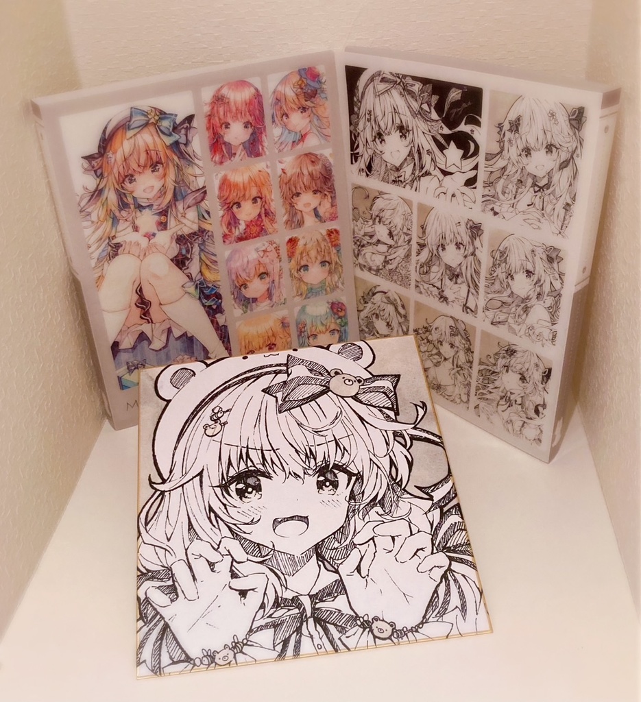 MIZUNEKOTEI色紙コレクションファイル