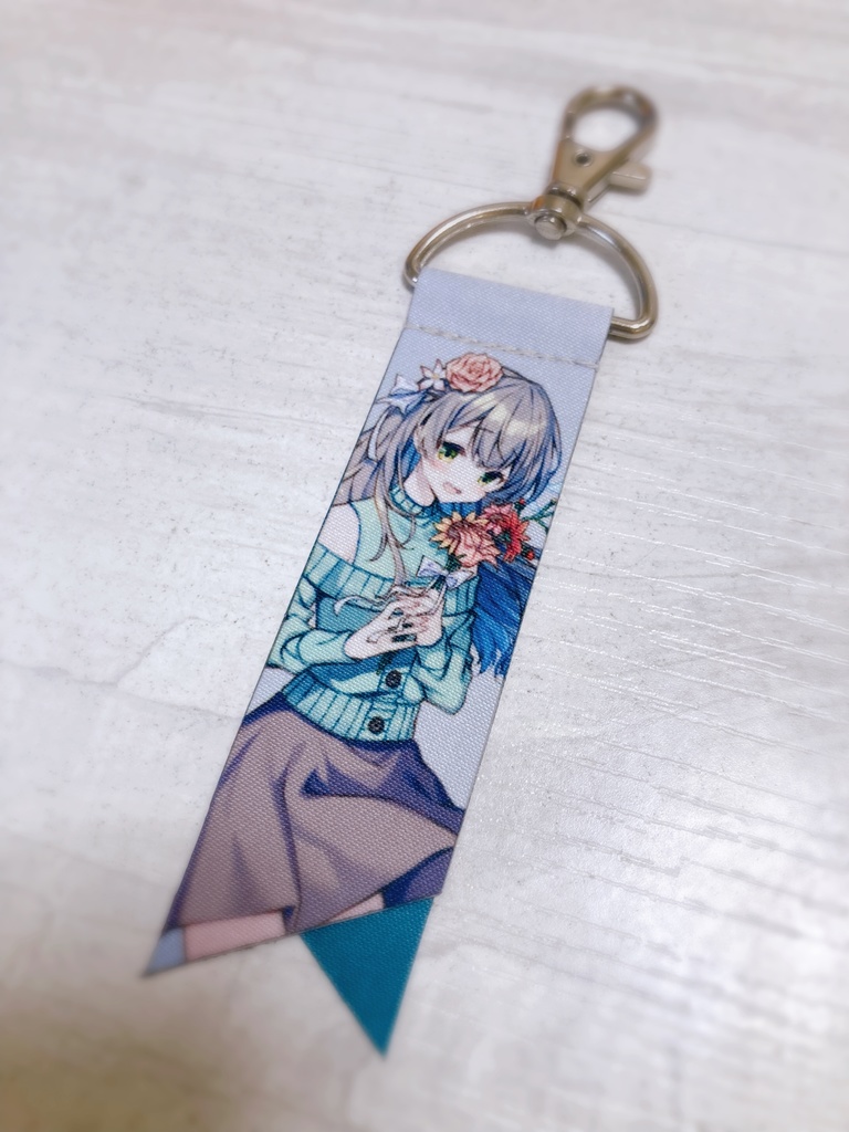 全国リボンキーホルダー