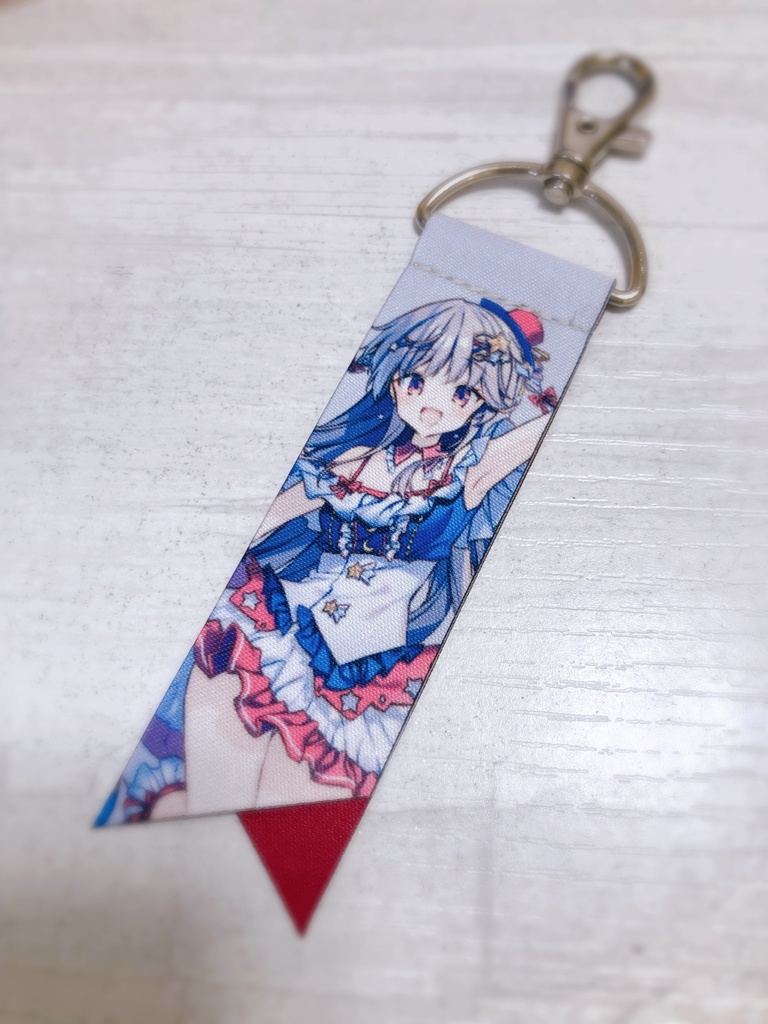 全国リボンキーホルダー