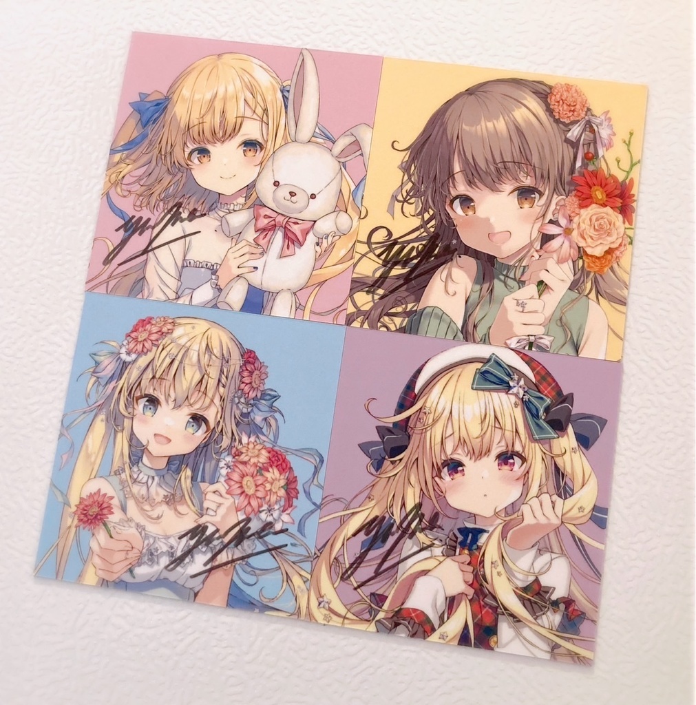 直筆サイン入りマグネット