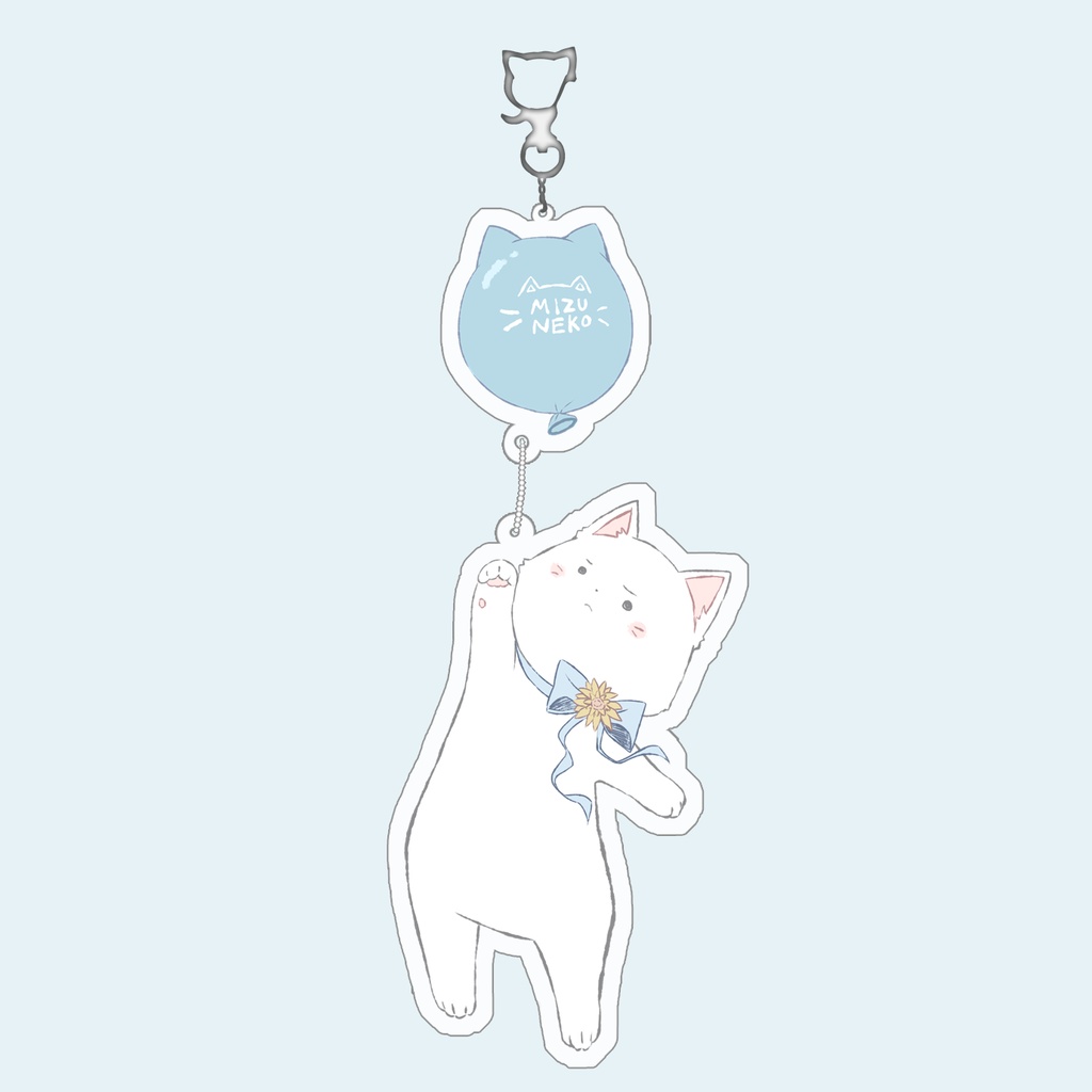 風船ゆらゆらねこキー