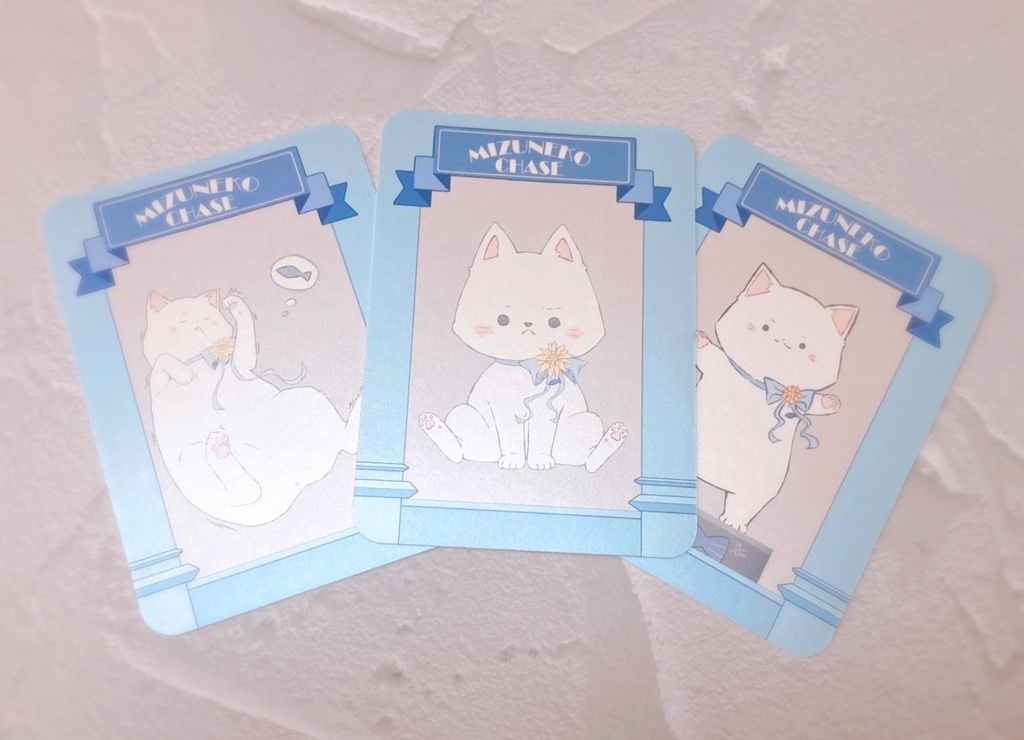 みずねこステッカー