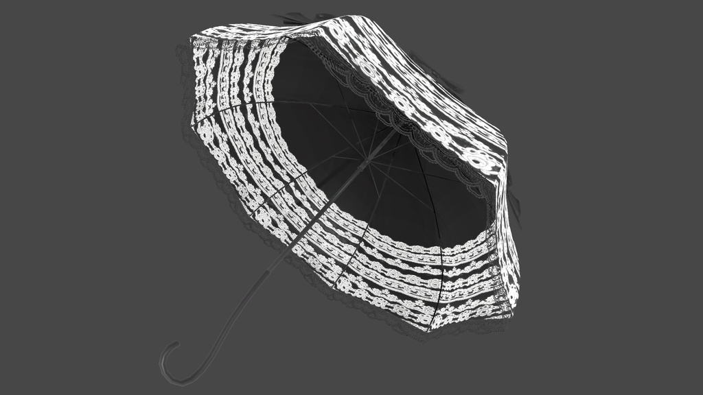 【VRChat】ゴシックなパラソル