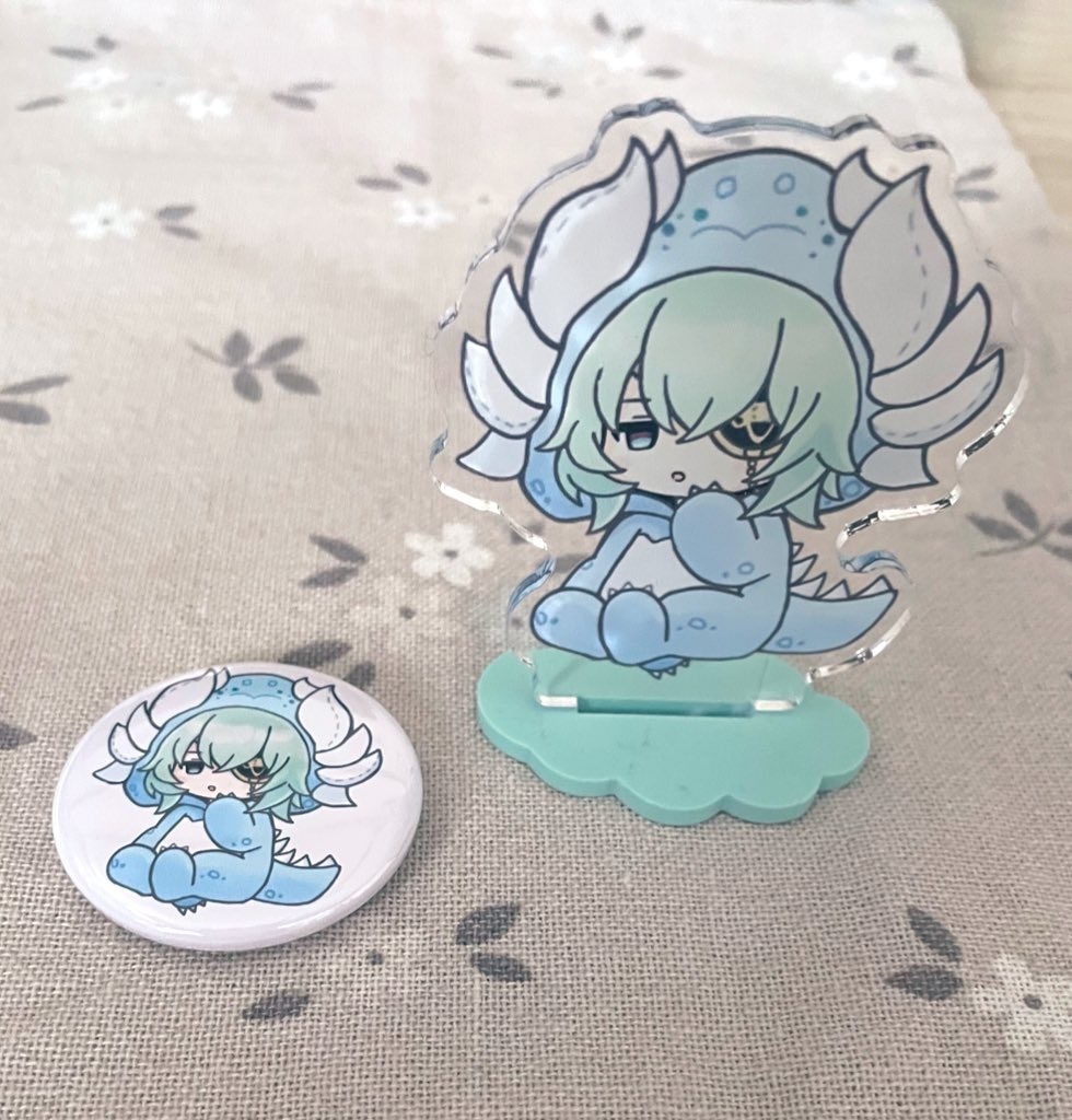 大地獣パジャマ、モスちゃんバーガー38㍉缶バッジ