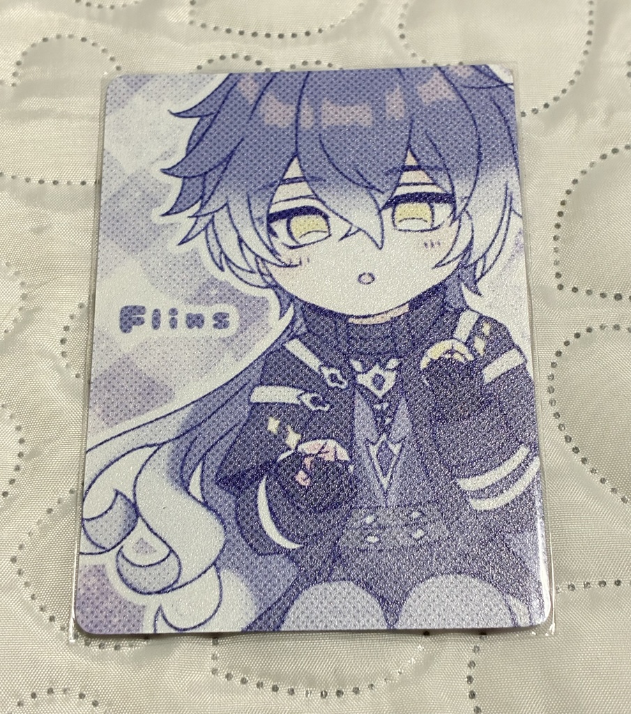 B フリンズくんプラスチックカード ホログラム 試作品1点のみ