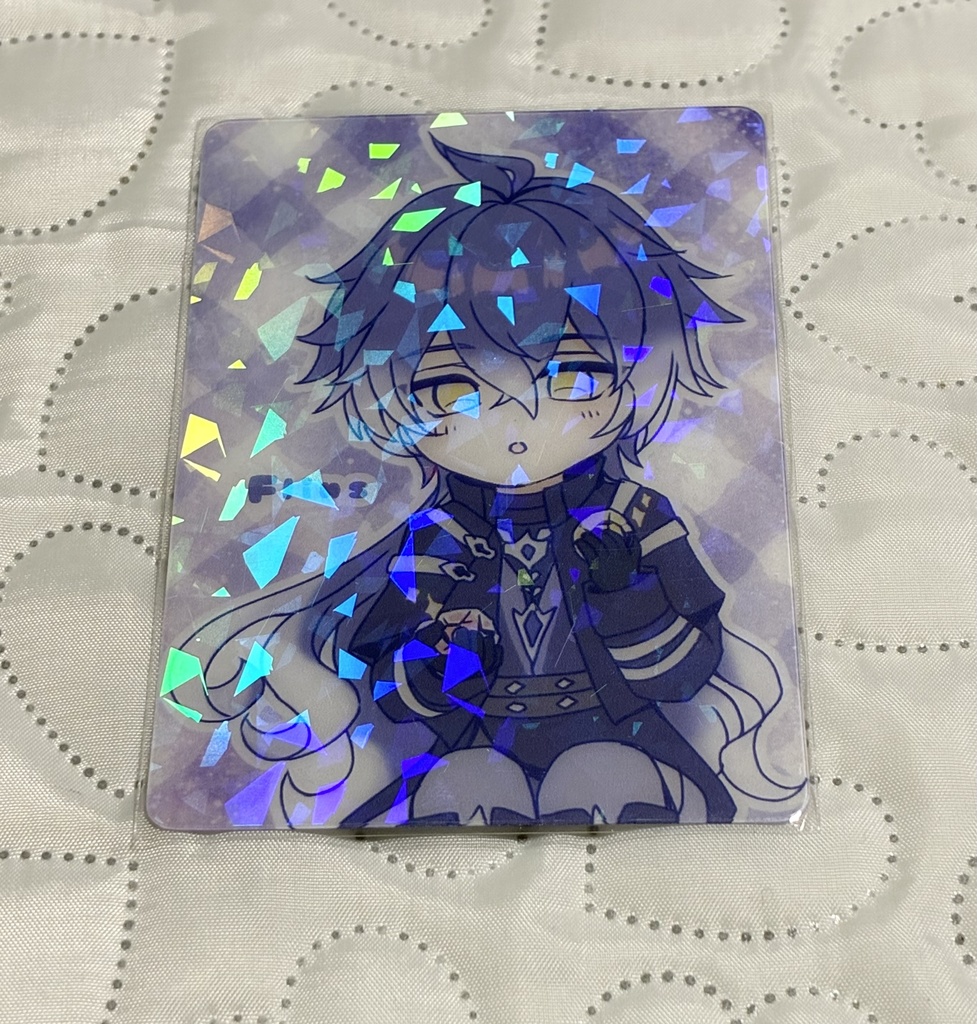 B フリンズくんプラスチックカード　ホログラム　試作品1点のみ