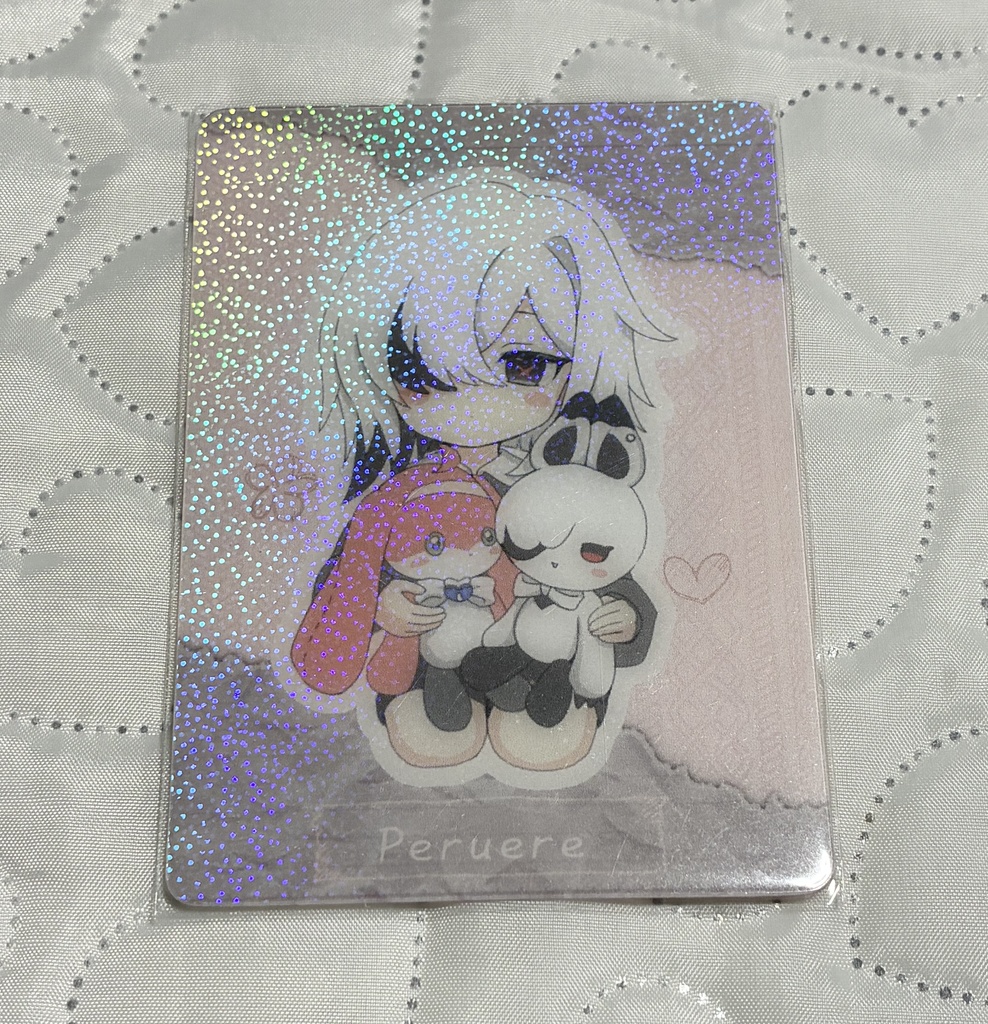 A  ペルヴェーレ プラスチックカード　ホログラム　試作品1点のみ