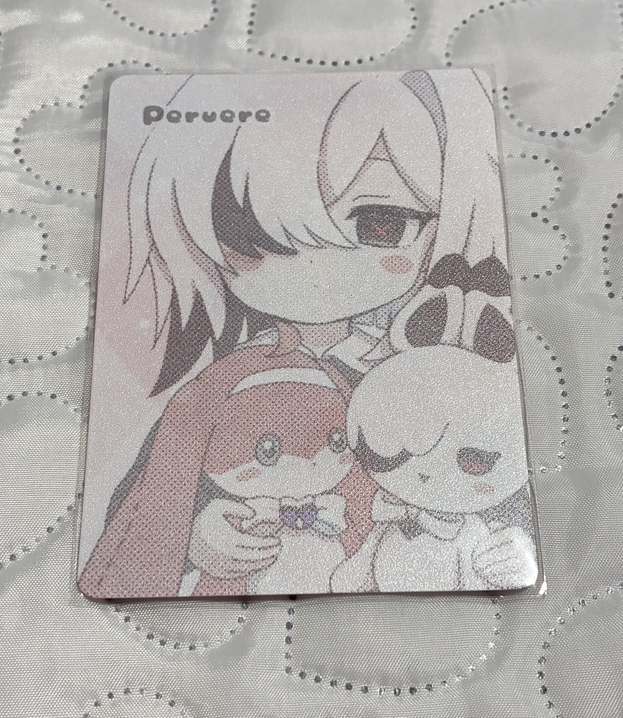 B ペルヴェーレ プラスチックカード 試作品1点のみ