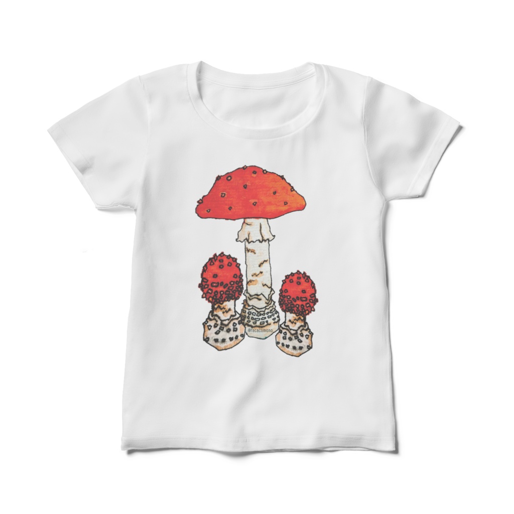 (前面プリント)レディースベニテングTシャツ