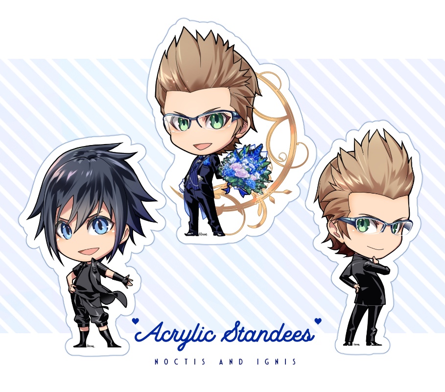 アクリルスタンド 3種 / Acrylic Standees