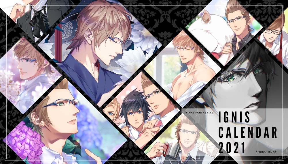 21イグニスカレンダー Ignis Desk Calendar Fiore Booth支店 Booth