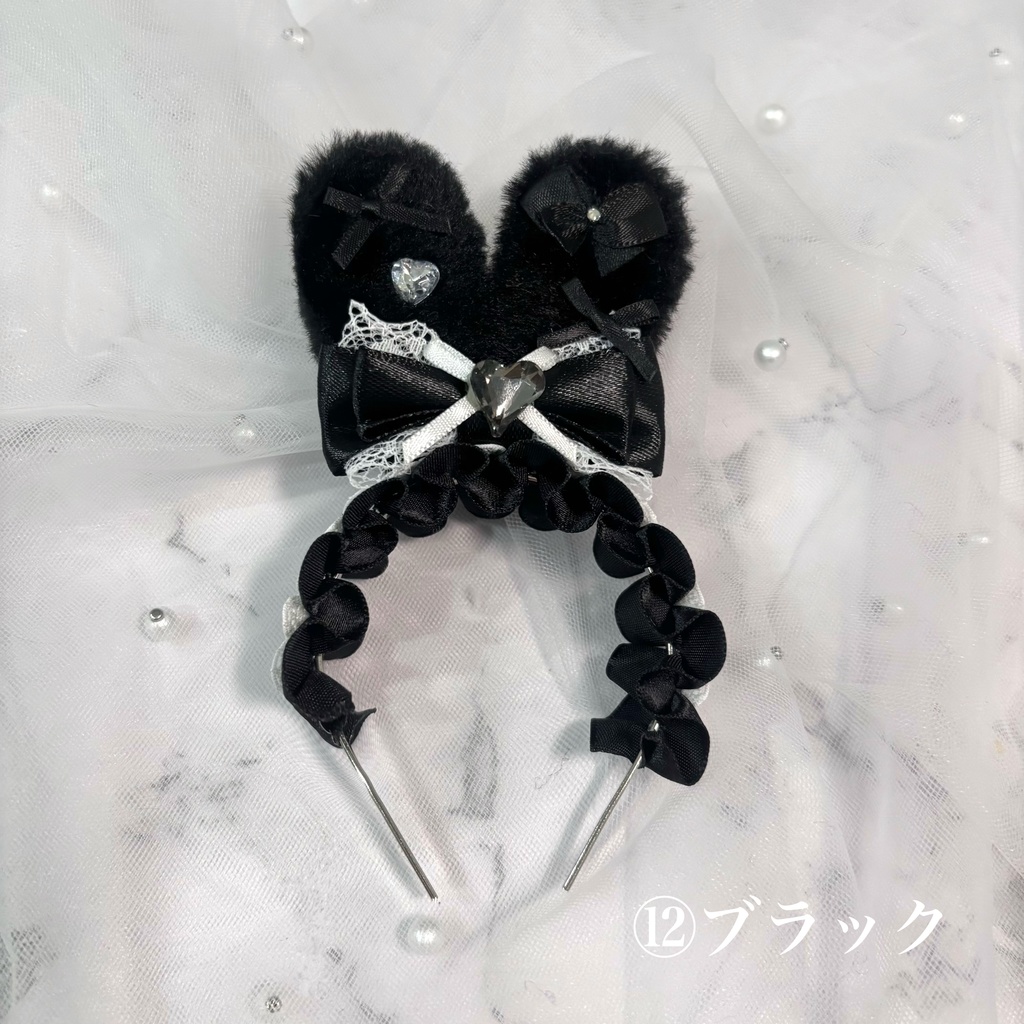 ぬいぐるみ用カチューシャ ꒰ 推し活シリーズ ꒱ 全12色